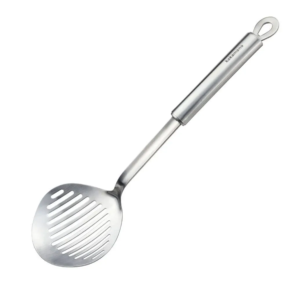 Skimmer Slotted Spoon kitchamajigs Strainer Ladle Heavy Duty 304 Stainless Steel