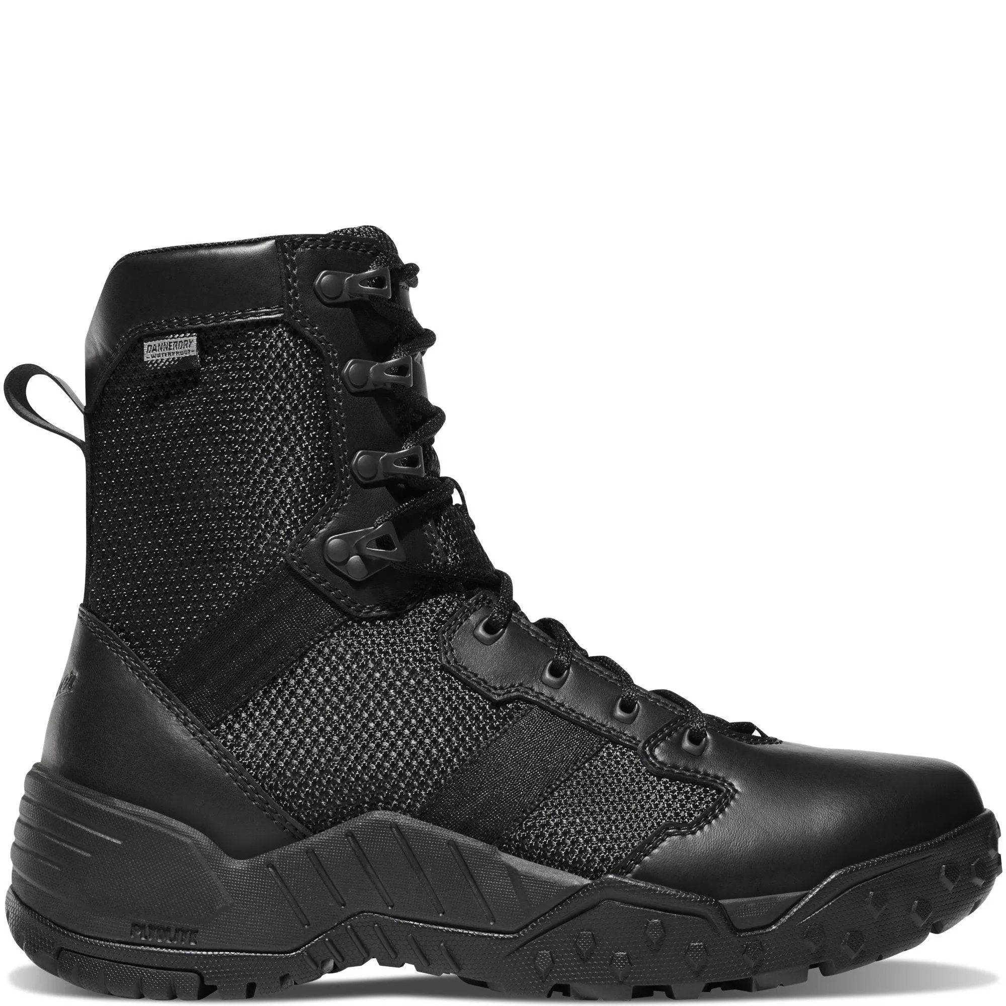 Danner Men's Scorch Side-Zip Dry 8 in. Boot Black 8