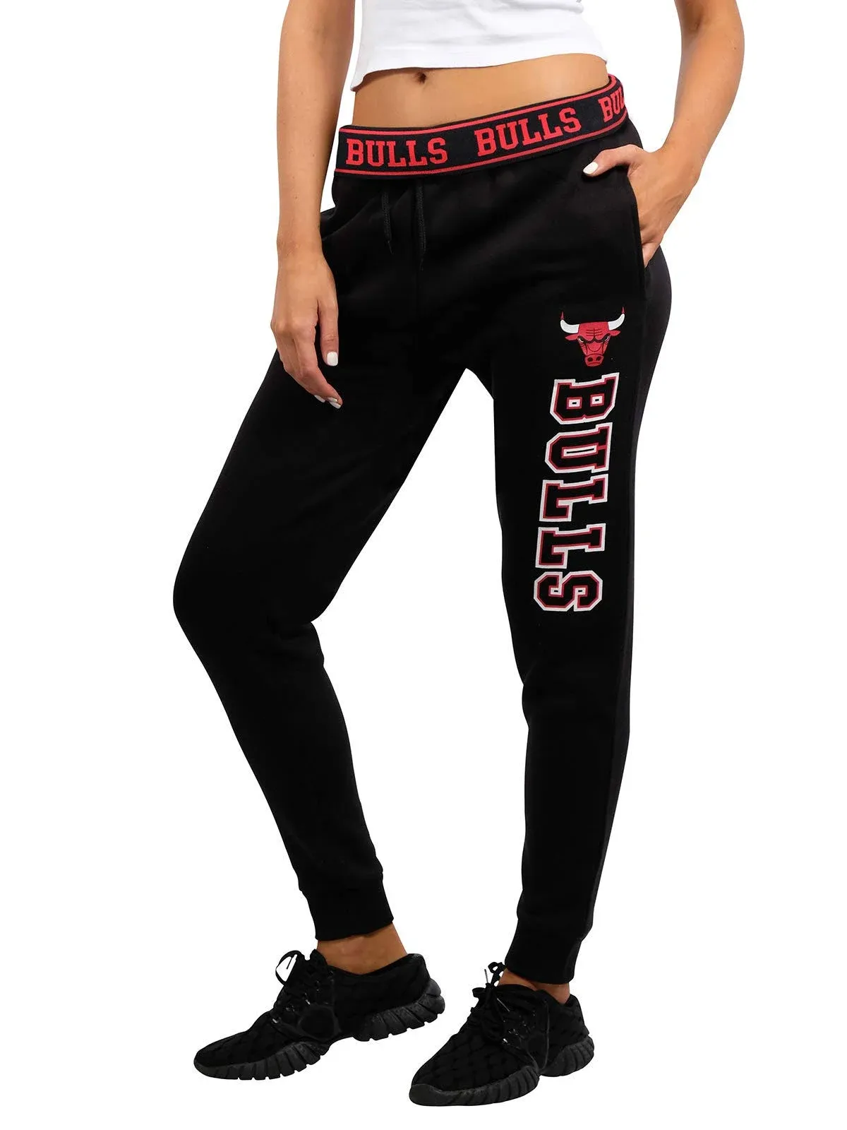 Ultra Game NBA Women's Jogger Pants Active Basic Fleece Sweatpants