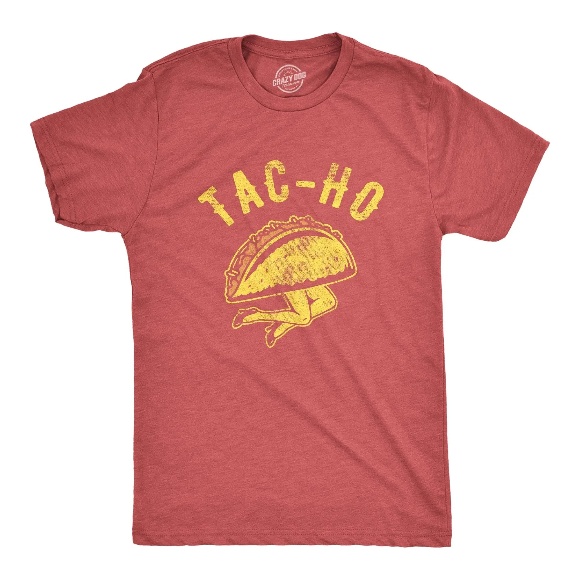 Mens Tac-Ho Tshirt Funny Taco Mexican Food Novelty Sarcastic Tee  | eBay