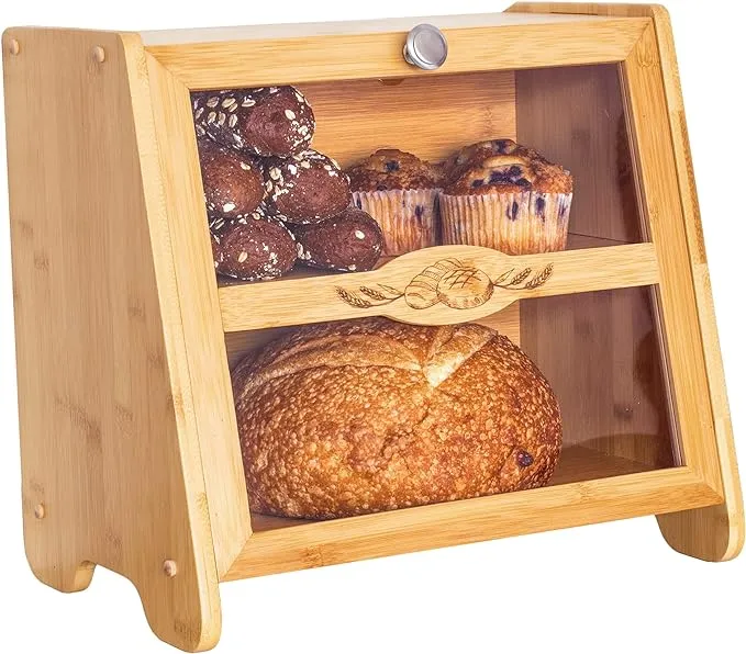 Double-Layer Farmhouse Bread Box