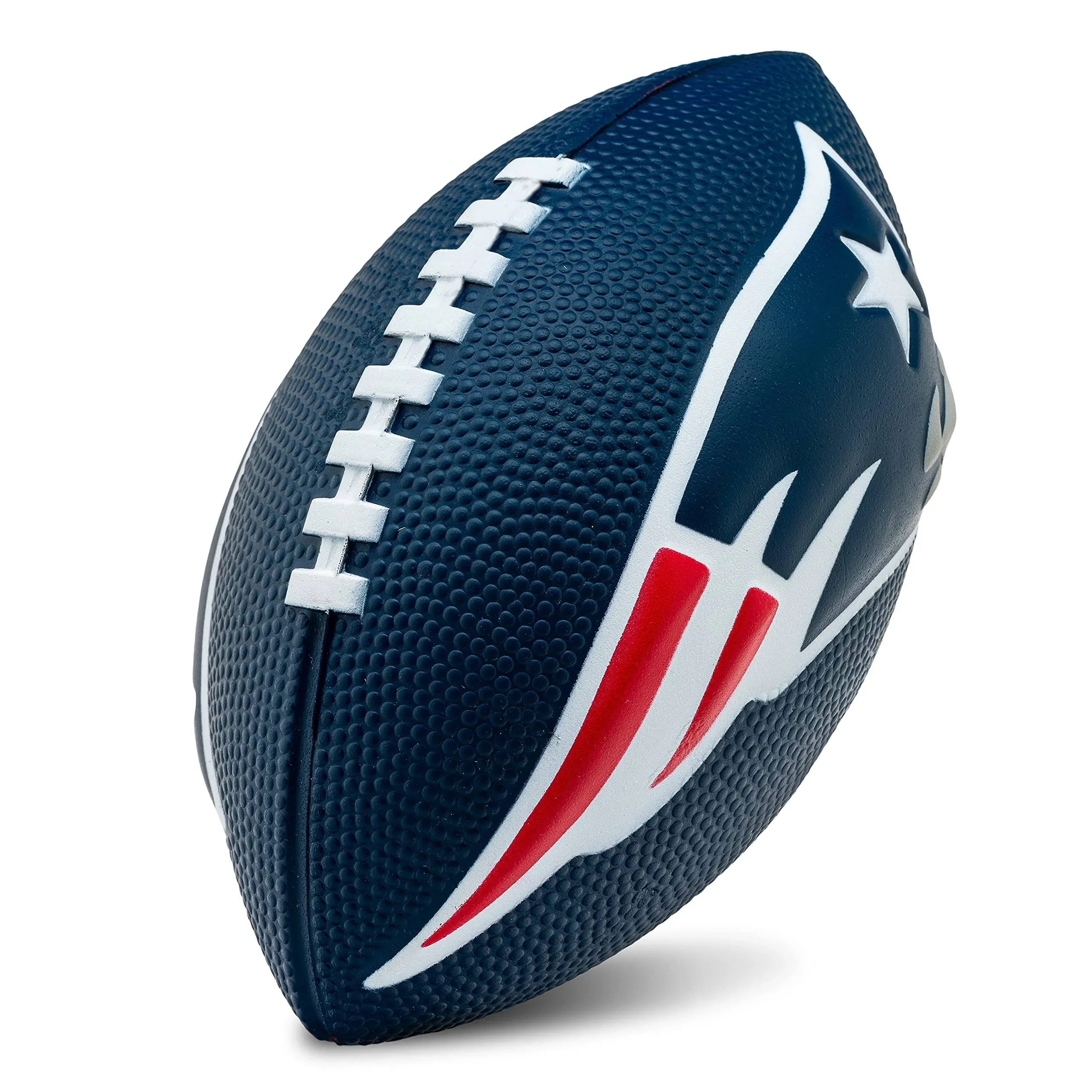 Franklin Sports NFL Team Foam Footballs - Soft Foam Youth Mini Footballs for All NFL Teams - Kids Junior 8.5" Football + Air Pump Sets - Official NFL Licensed Football