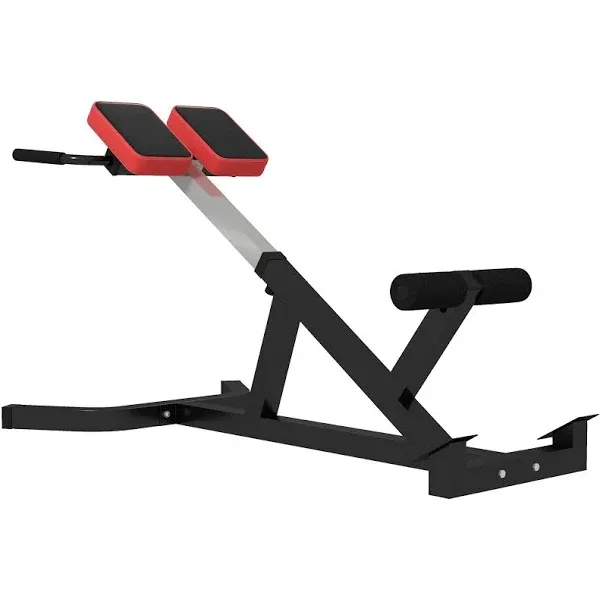 Soozier Roman Chair Back Extension Machine, Height Adjustable Hyperextension ...