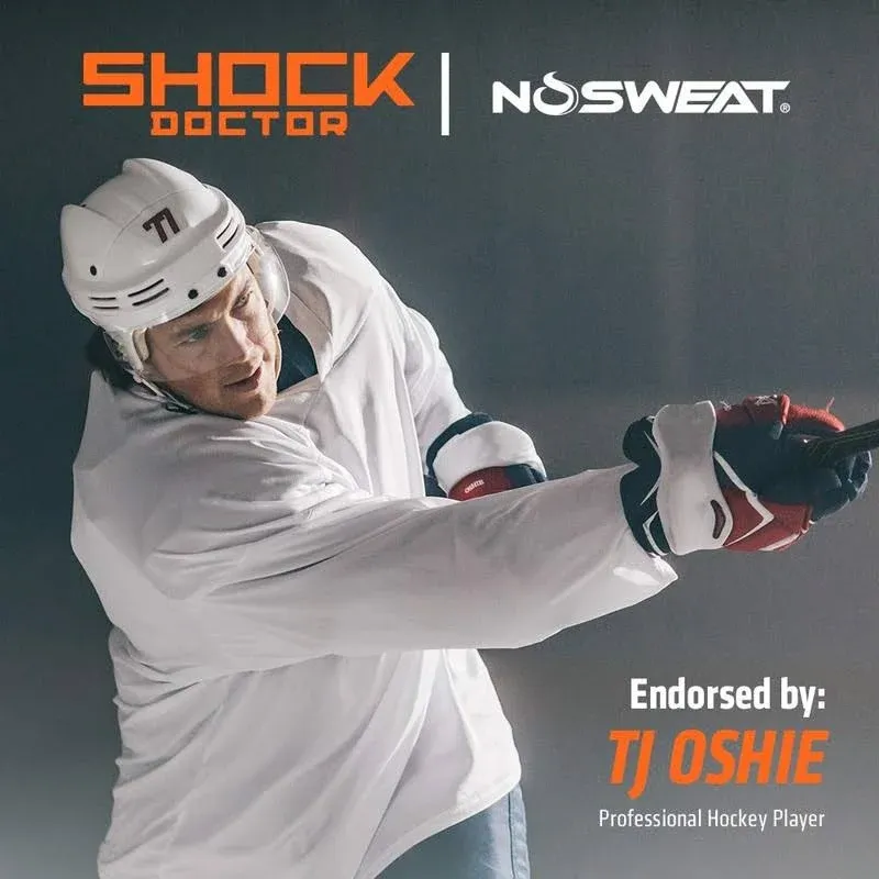 Hockey Helmet Sweat Liners - NHL Officially Licensed by NoSweat Patented Sweatlock Technology 3 | 6 | 12 | 25 | 50 Pack