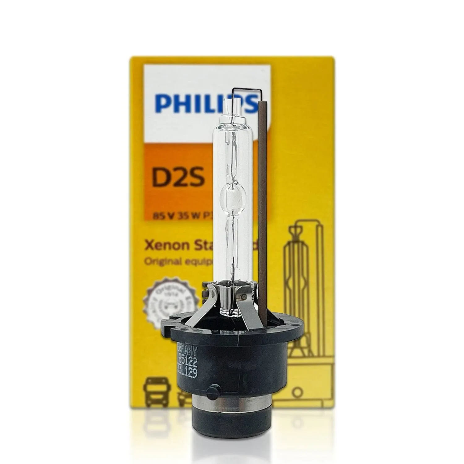  Philips D2S HID Xenon 200% More Light Upgrade BMW Audi VW Headlight Light Bulb