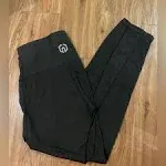 Black high waisted yoga/running leggings