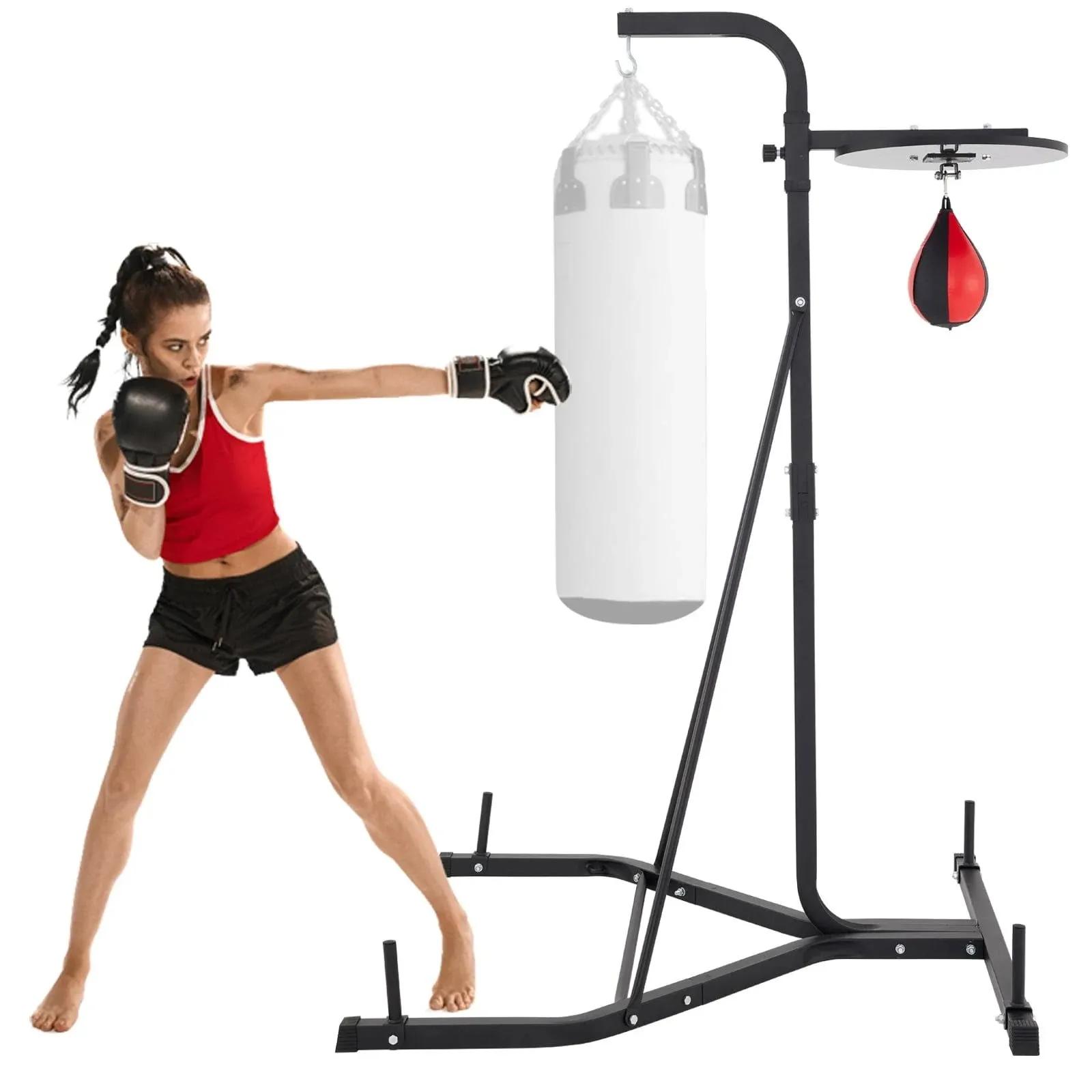 VEVOR Punching Bag Stand Holds Up to 132 lbs