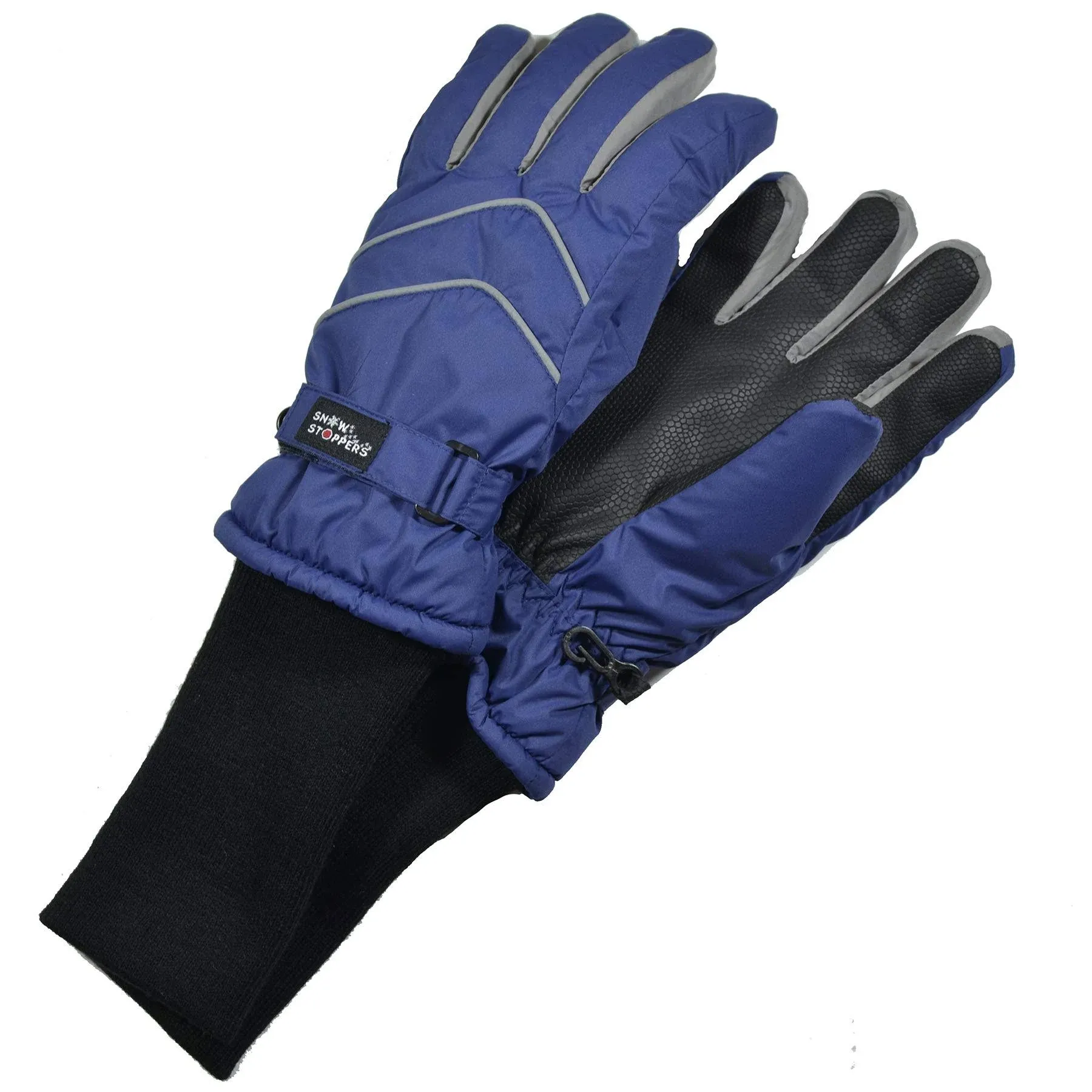 SnowStoppers Kid's Waterproof Long Cuff Winter Gloves