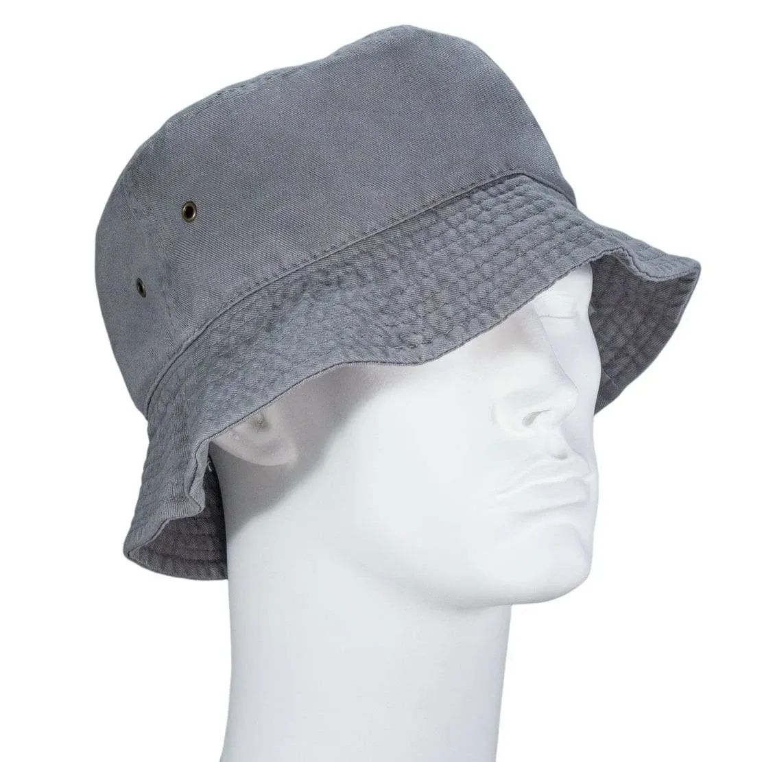 Bandana.com 100% Cotton Bucket Hat for Men, Women, Kids - Summer Cap Fishing Hat