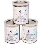 LIGHT BLUE EPOXY RESIN 100% SOLIDS FOR GARAGE FLOOR, PLYWOOD, CONCRETE 3QT KIT