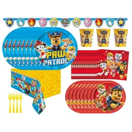 Paw Patrol Birthday Party Supplies | Paw Patrol Plates | Paw Patrol Napkins | Paw ...