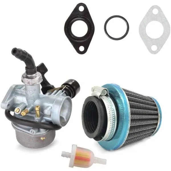 ATV Carburetor PZ19 with Fuel Filter and 35mm Air Filter for 50cc 70cc 80cc 90cc 110cc 125cc ATV Dirt Pit Bike Taotao Honda CRF By LIAMTU