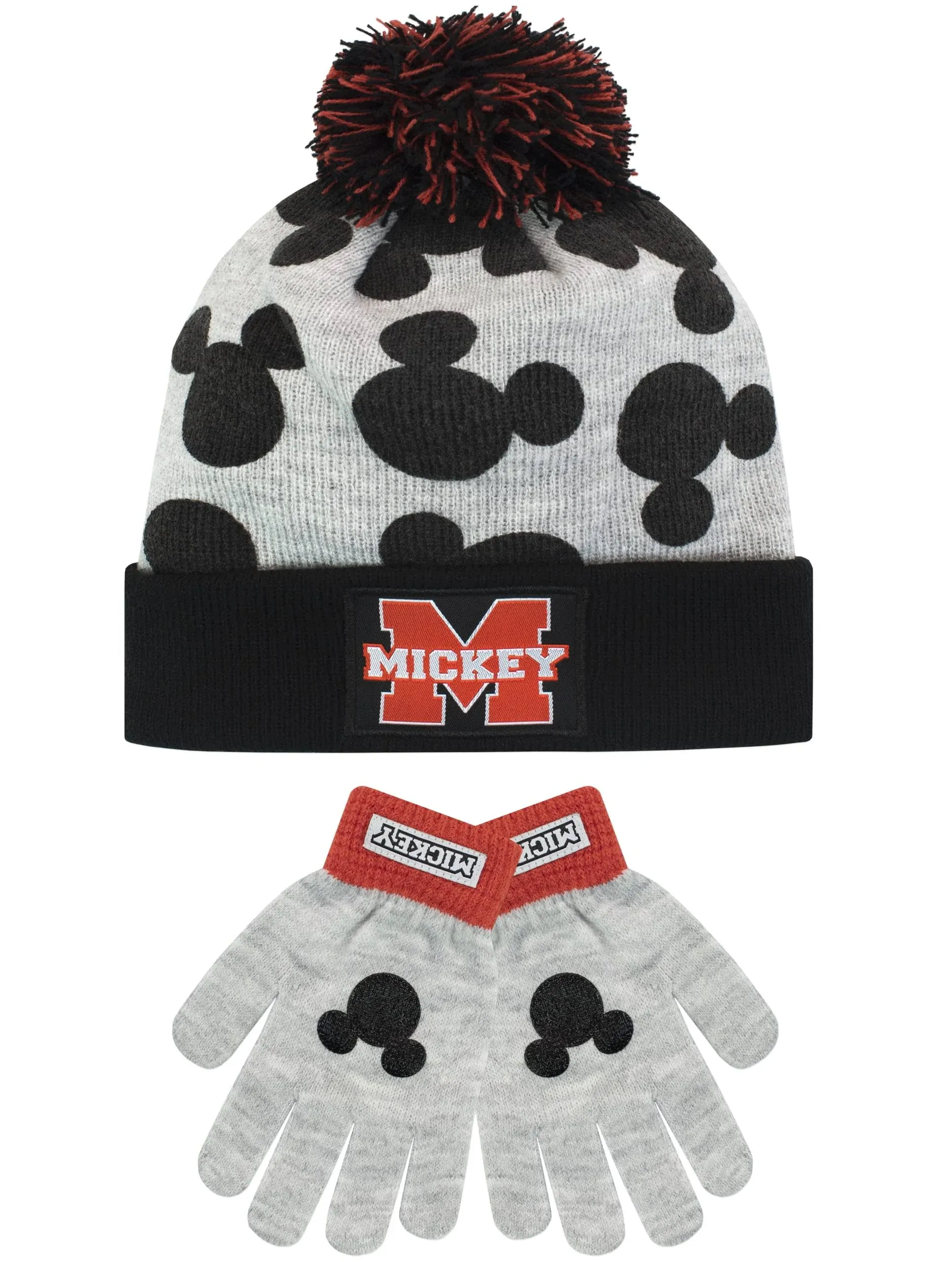 Mickey Mouse Winter Hat and Gloves Set | Kids | Official Character.com Merchandise