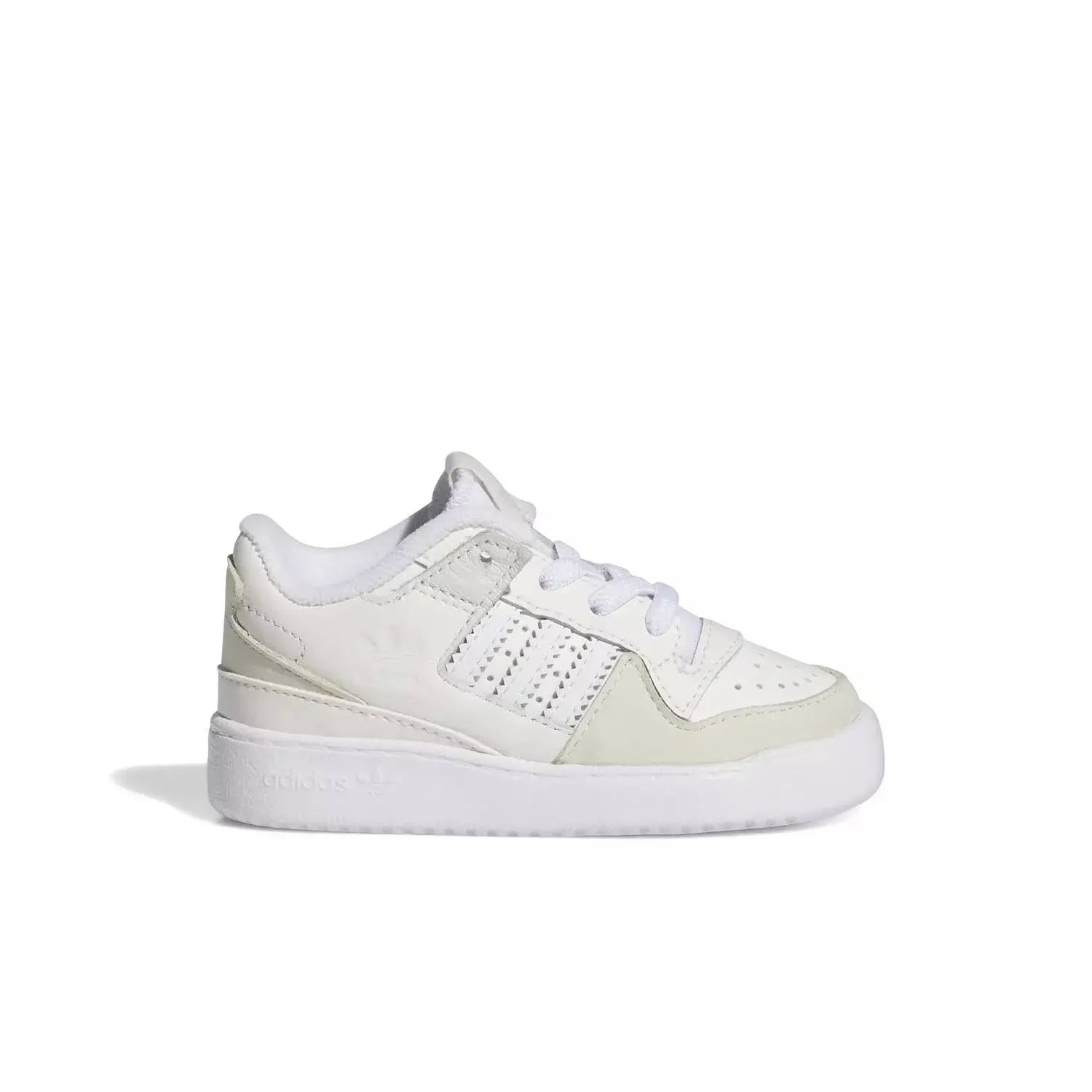 Adidas Originals Boys Forum Low - Shoes White/White Size 09.0