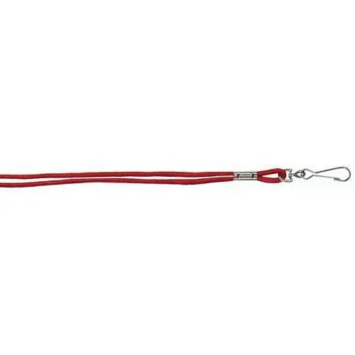 Champion Sports 126RD Heavy Nylon Lanyard Red