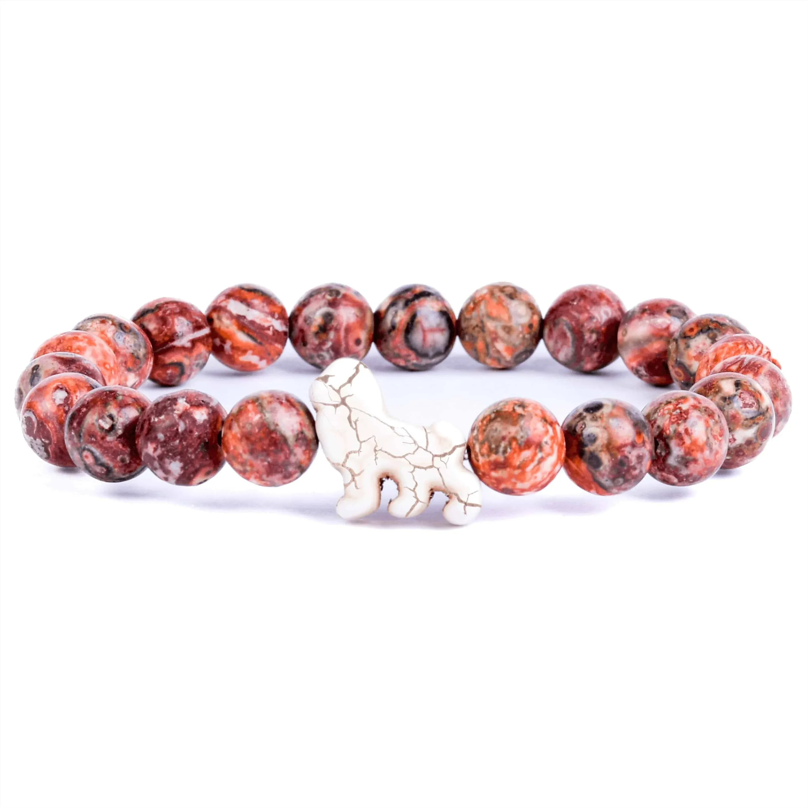 Fahlo Excursion Bracelet - Lion Sahara Stone