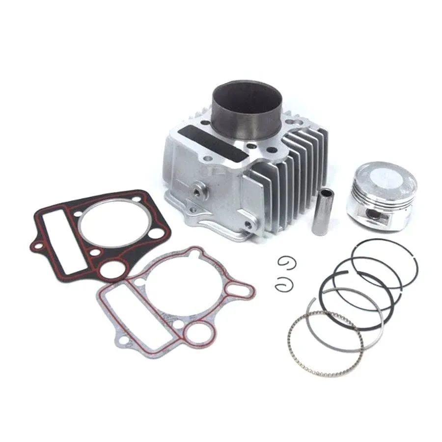 54mm Big Bore Cylinder Kit Piston Ring Gasket for 110-125cc Pit Bike