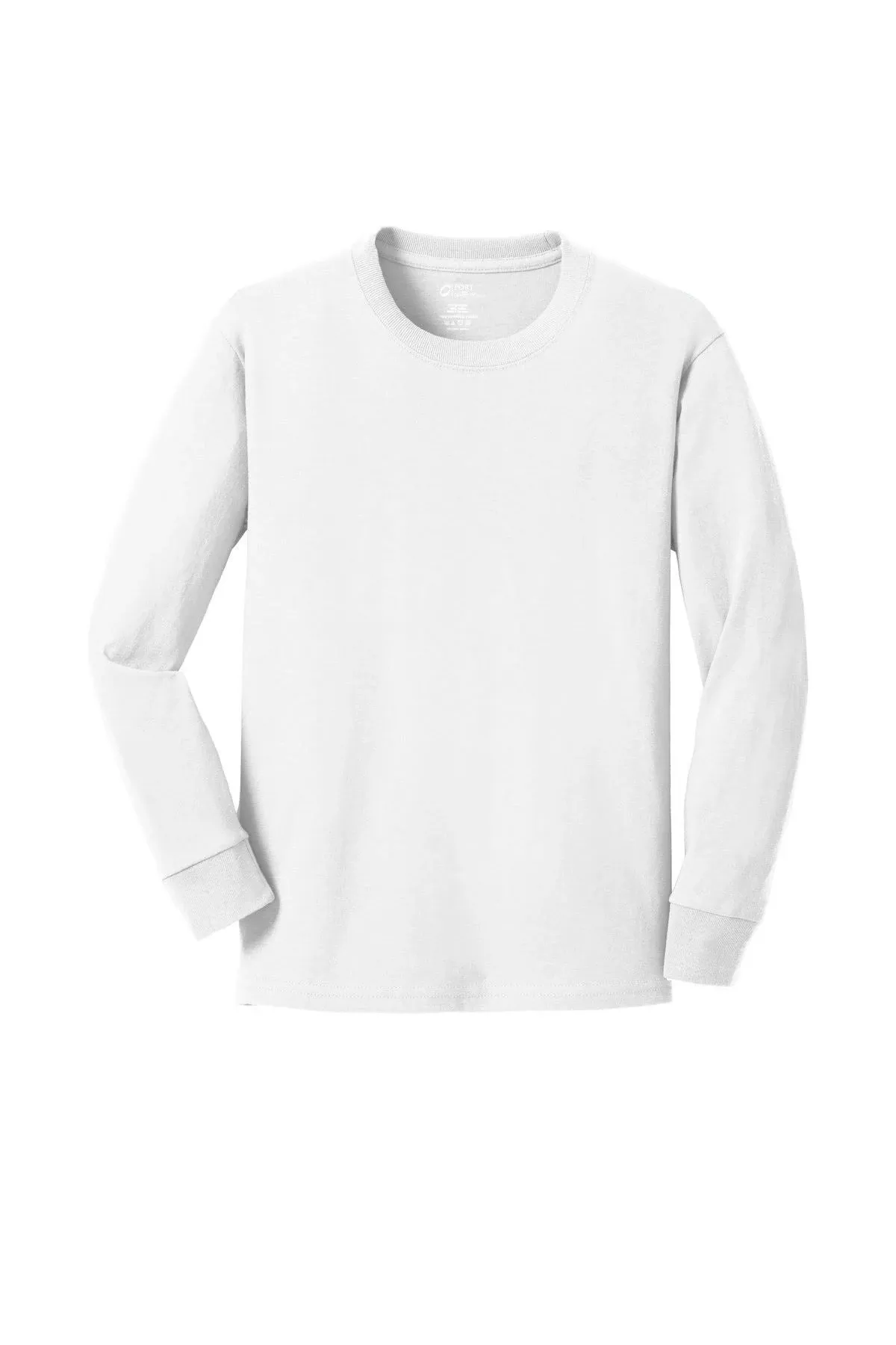 Port & Company Youth Long Sleeve Core Cotton Tee