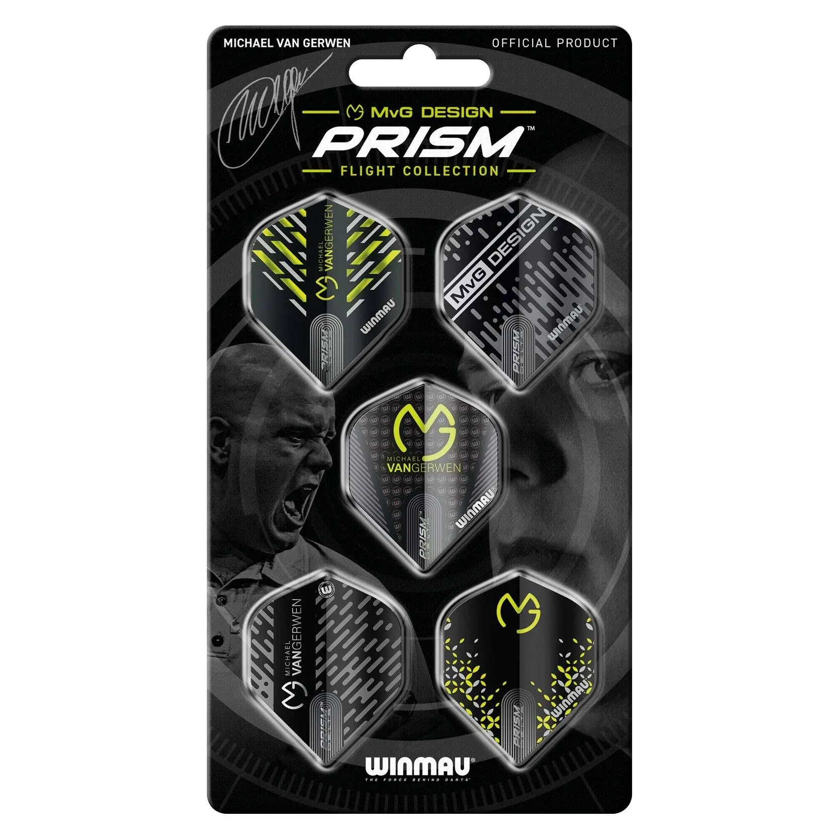 Winmau MVG Prism 2 Dart Flight Collection