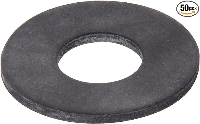 The Hillman Group 3813 5/16 in. x 3/4 in. x 1/16 in. Rubber Washer (50-Pack)