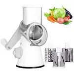 X Home Rotary Cheese Grater Manual Cheese Grater with Handle Mandoline Vegeta...