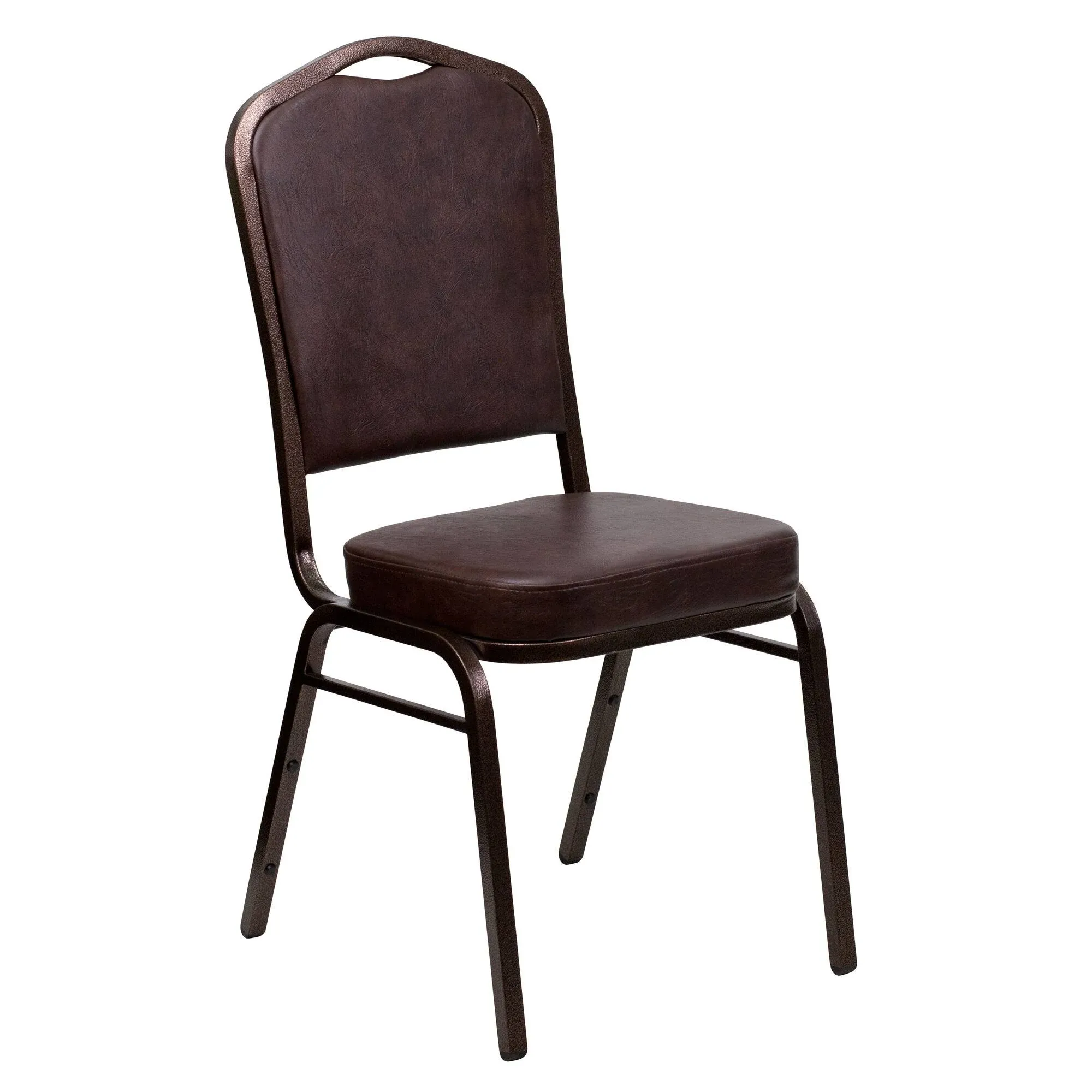 Flash Furniture HERCULES Series Crown Back Stacking Banquet Chair Fabric