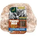 TROPHY ROCK 12lb Natural Mineral Supplement Block Lick Deer Wildlife Observation