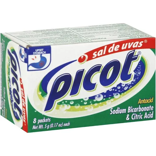 Picot Antacid, Citric Acid, Effervescent Powder - 12 packets