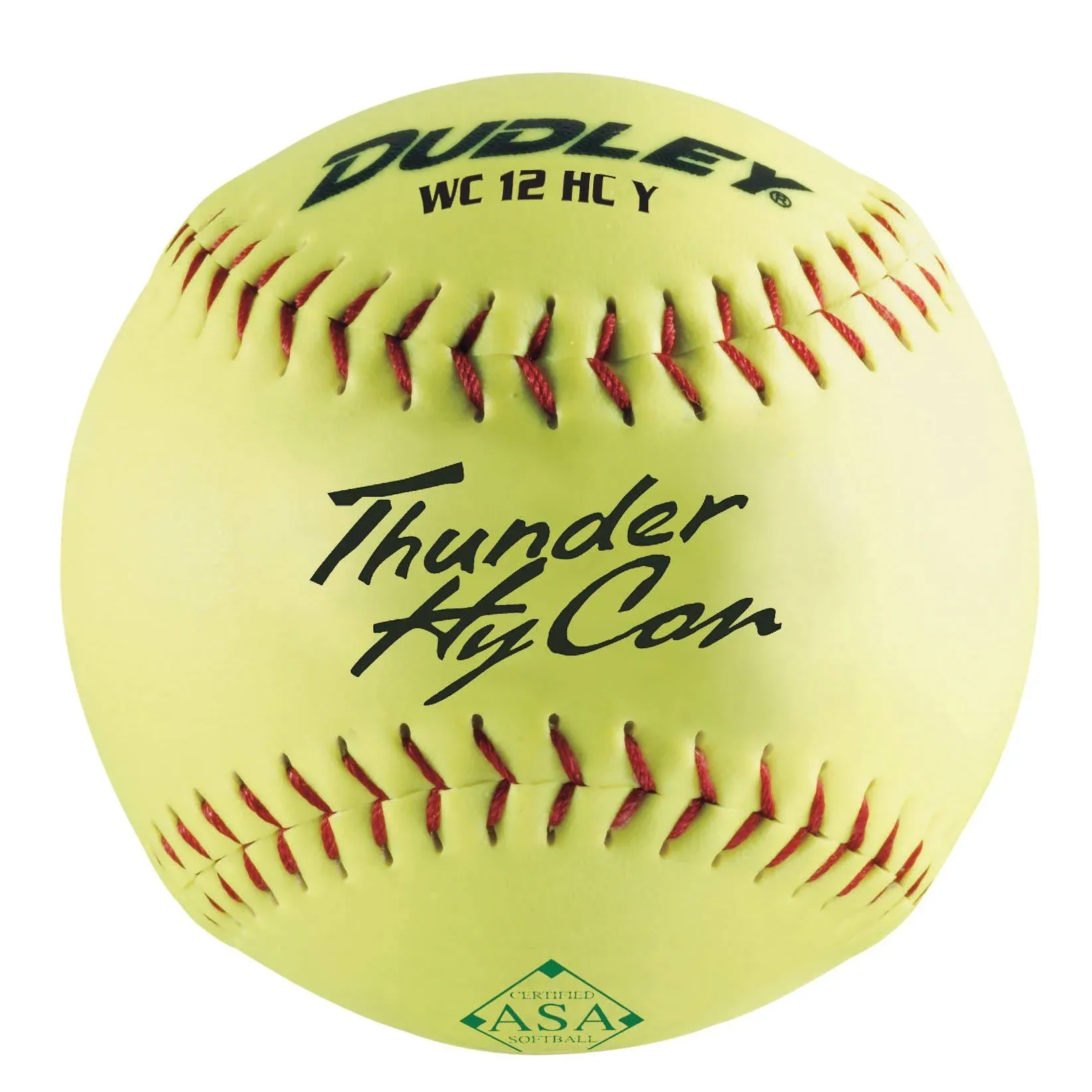 Dudley® Thunder HyCon ZN 12 in. ASA Slow-Pitch Softballs (12-Pack)