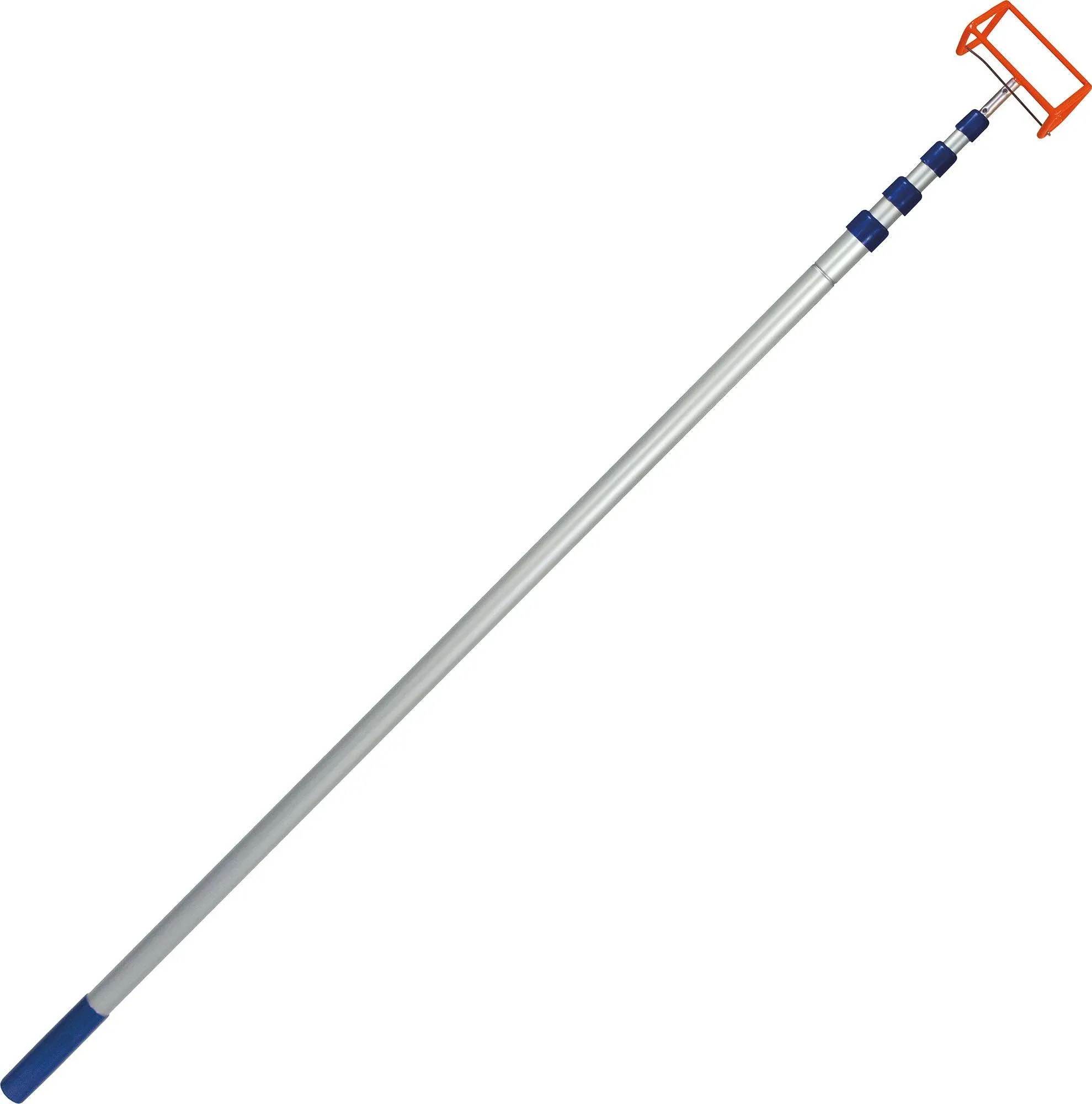 Search 'n Rescue Orange Two-Ball Retriever - 15 ft