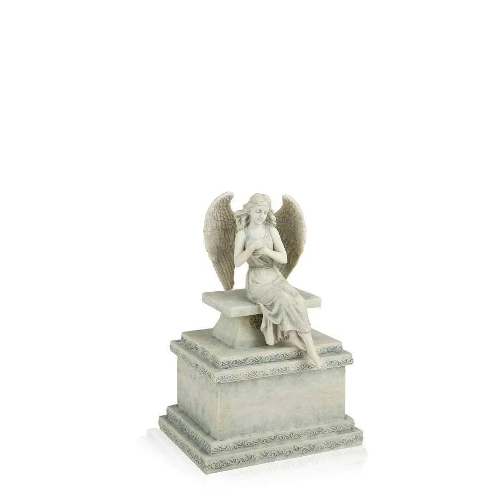 Hold My Heart Angel Cremation Urn - Small - Engravable