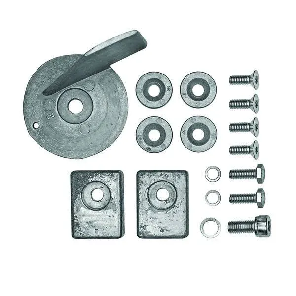 Quicksilver 8M6008005 Aluminum Anode Kit for Suzuki 40-50 HP Outboards