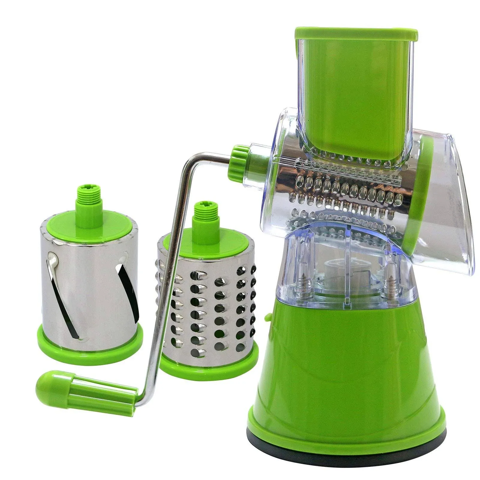 G.CHEN Manual Rotary Cheese Grater Shredder and Slicer for Cheese Nut and ...