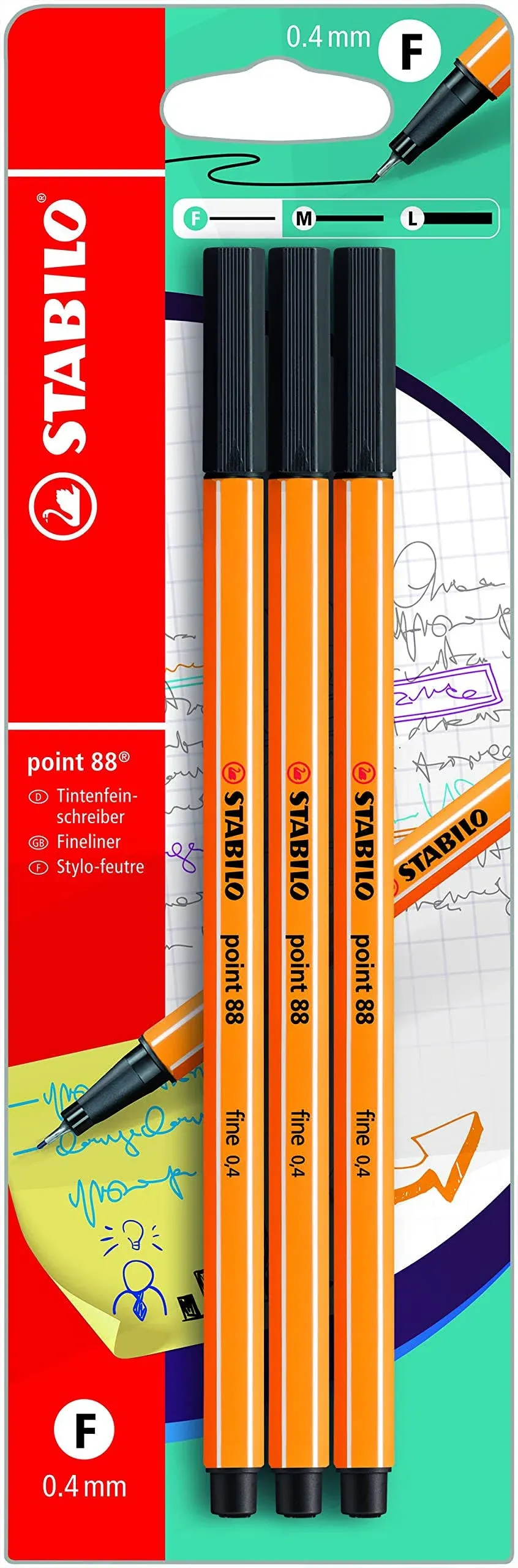 Fineliner Stabilo Point 88