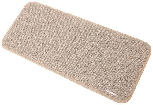 Prest-O-Fit - 434031 5-3088 Decorian Step Huggers For RV Landings Sandstone Beige 10 In. x 23.5 In.