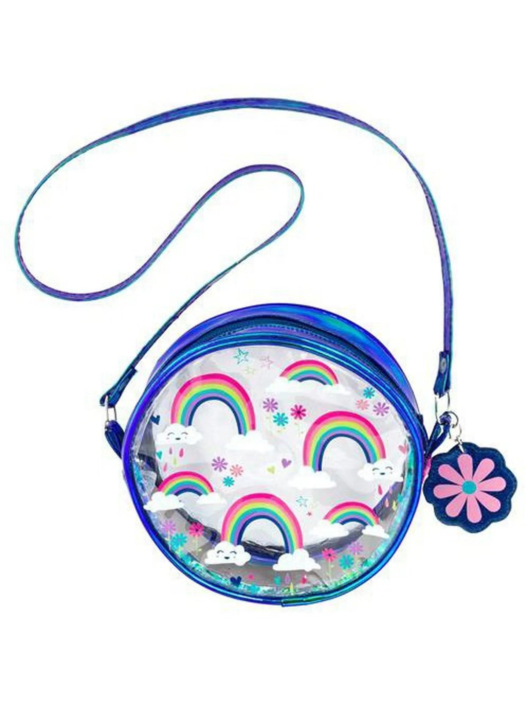 Rainbow Clear Iridescent Purse