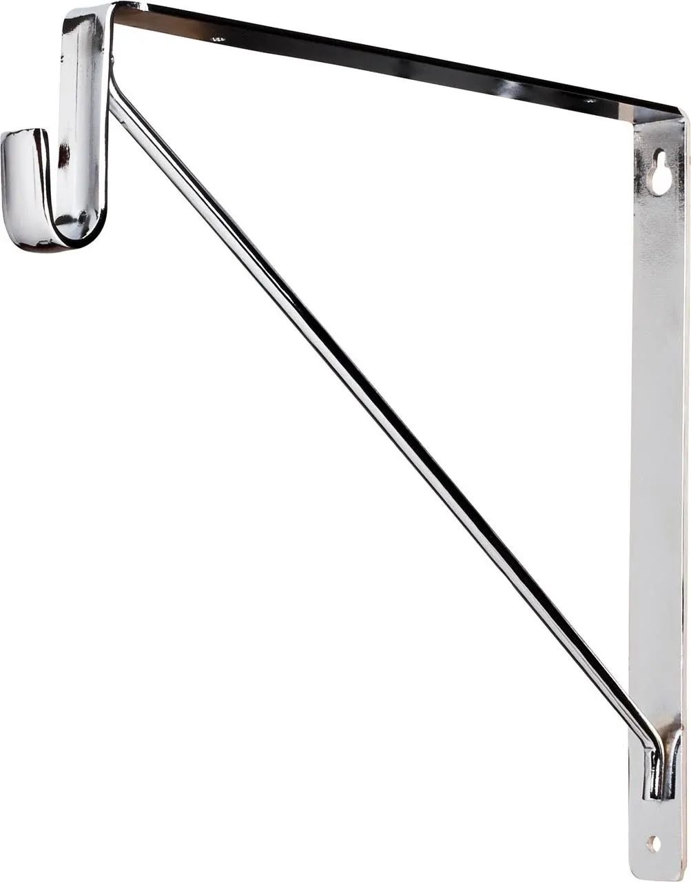 Hardware Resources - Shelf & Rod Support Bracket. - Chrome - 1530CH