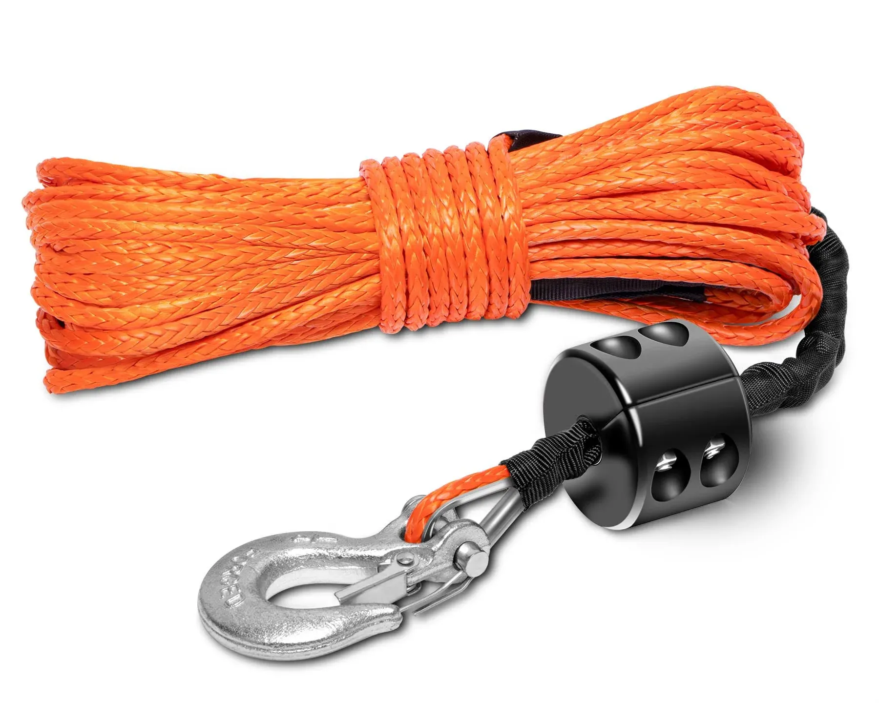 Synthetic Winch Rope Kit 1/4 x 50&#039; -As Shown Only