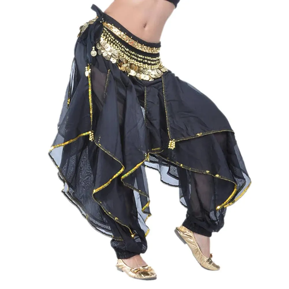 Belly Dance Harem Pants Tribal Baggy Arabic Halloween Pants