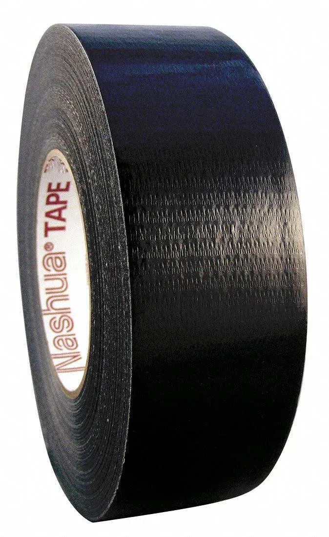 Nashua 345 Duct Tape,48mm x 55m,12 mil,Black