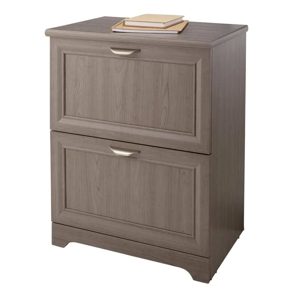 Realspace&reg; Magellan 23-1/2&quot;W x 16-9/16&quot;D Lateral 2-Drawer File Cabinet, Gray