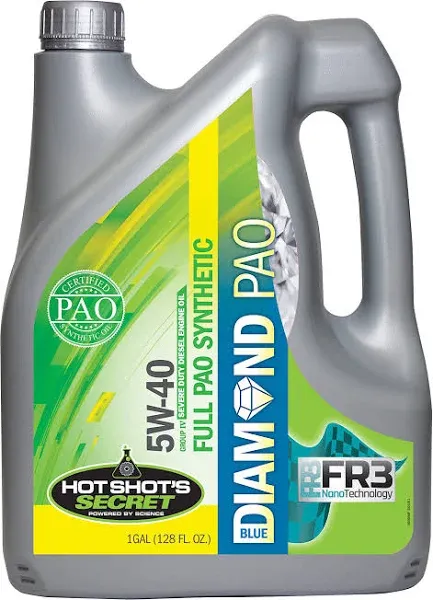 Hot Shot's Secret Blue Diamond PAO Oil 5W40