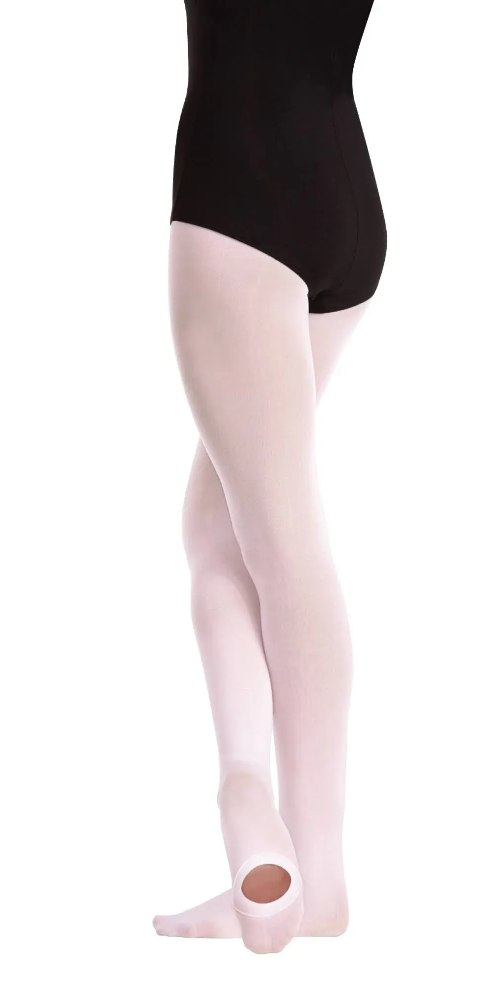 Body Wrappers Convertible Tights, Theatrical Pink, Smal