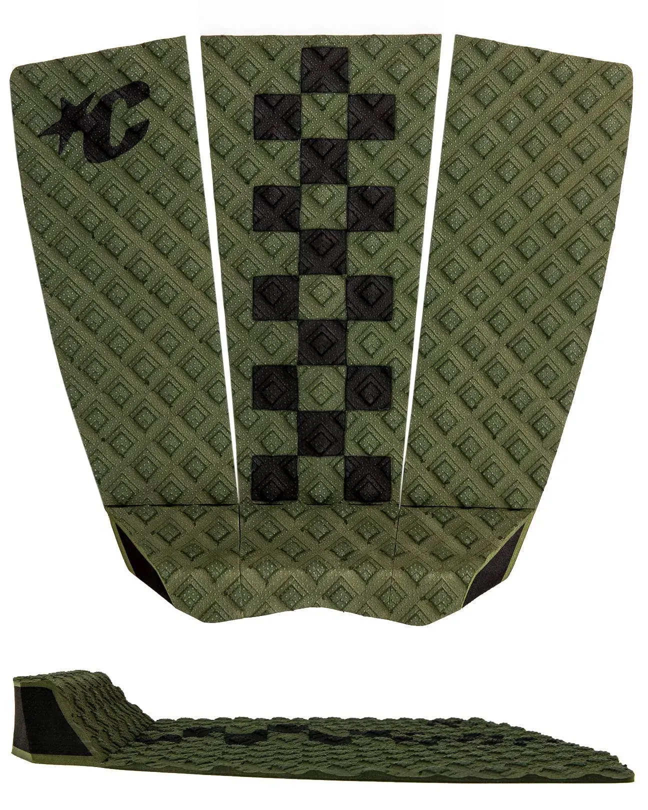 Creatures of Leisure Jack Freestone Thermo Lite Traction Pad - Dark Olive