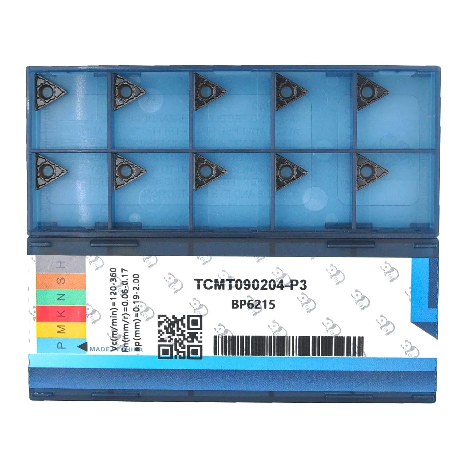 CDBP CNC Carbide Inserts TCMT1.8(1.5)1 / TCMT090204-MD for Metal Cutting Steel ...