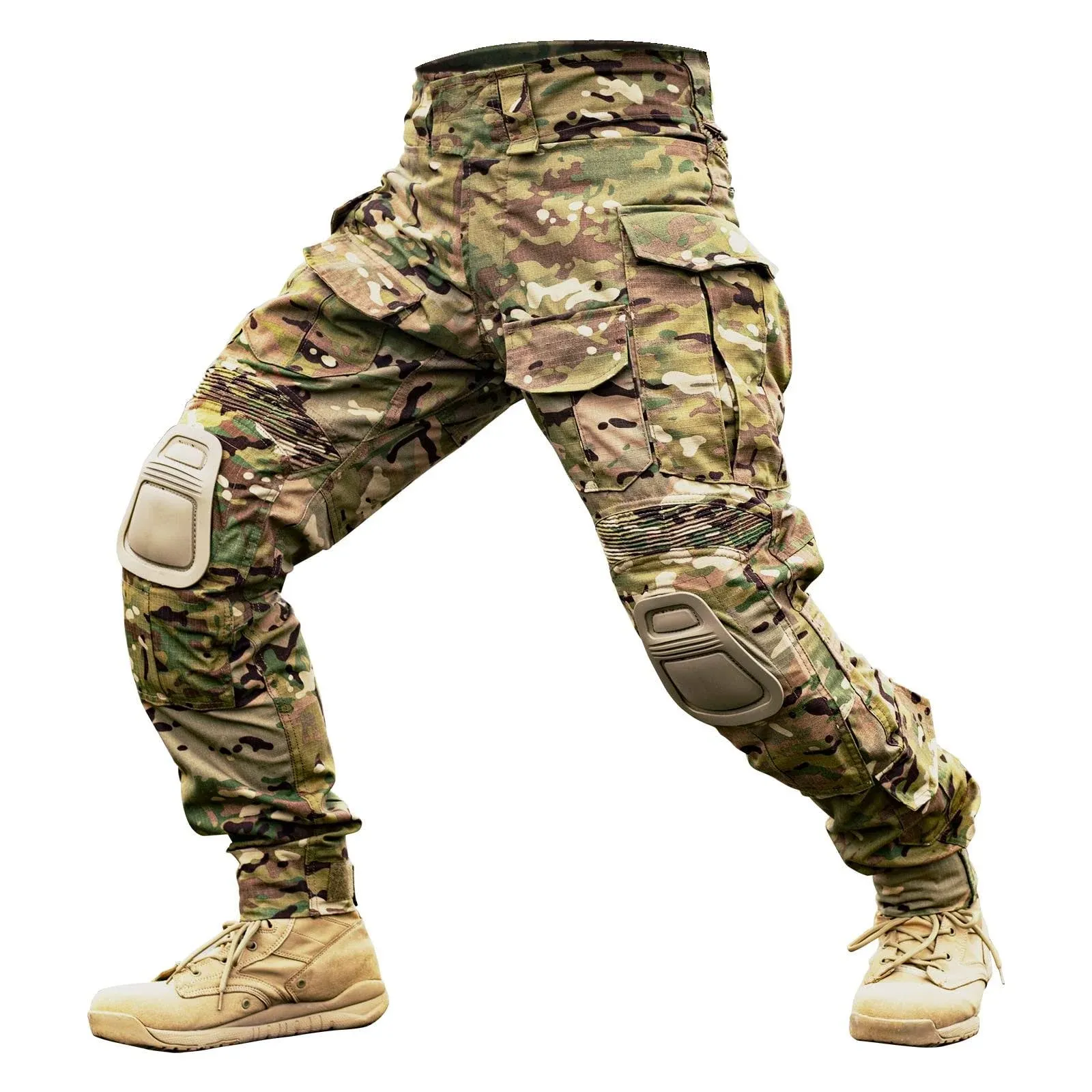 Dragon Edge G3 Tactical Combat Pants with Knee Pads Military Paintball Airsoft ...