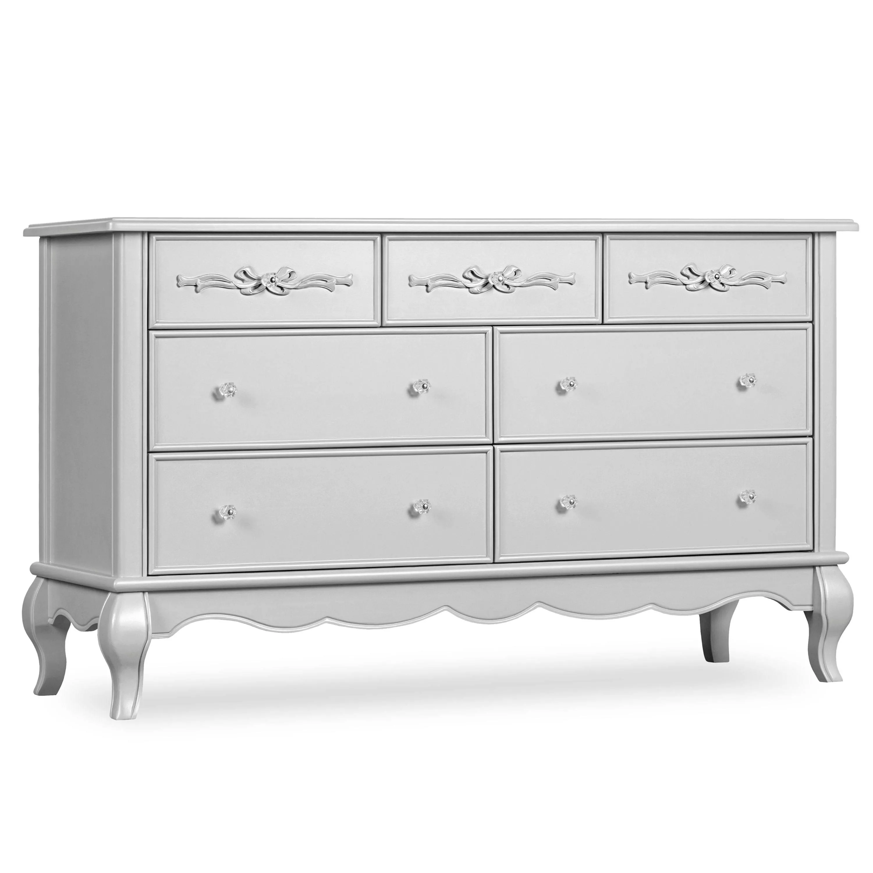 Evolur Aurora 7 Drawer Double Dresser