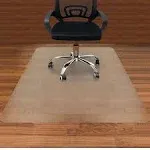 AiBOB Office Chair Mat for Hardwood Floors, 45 X 53 in, Heavy Duty Floor Mats fo