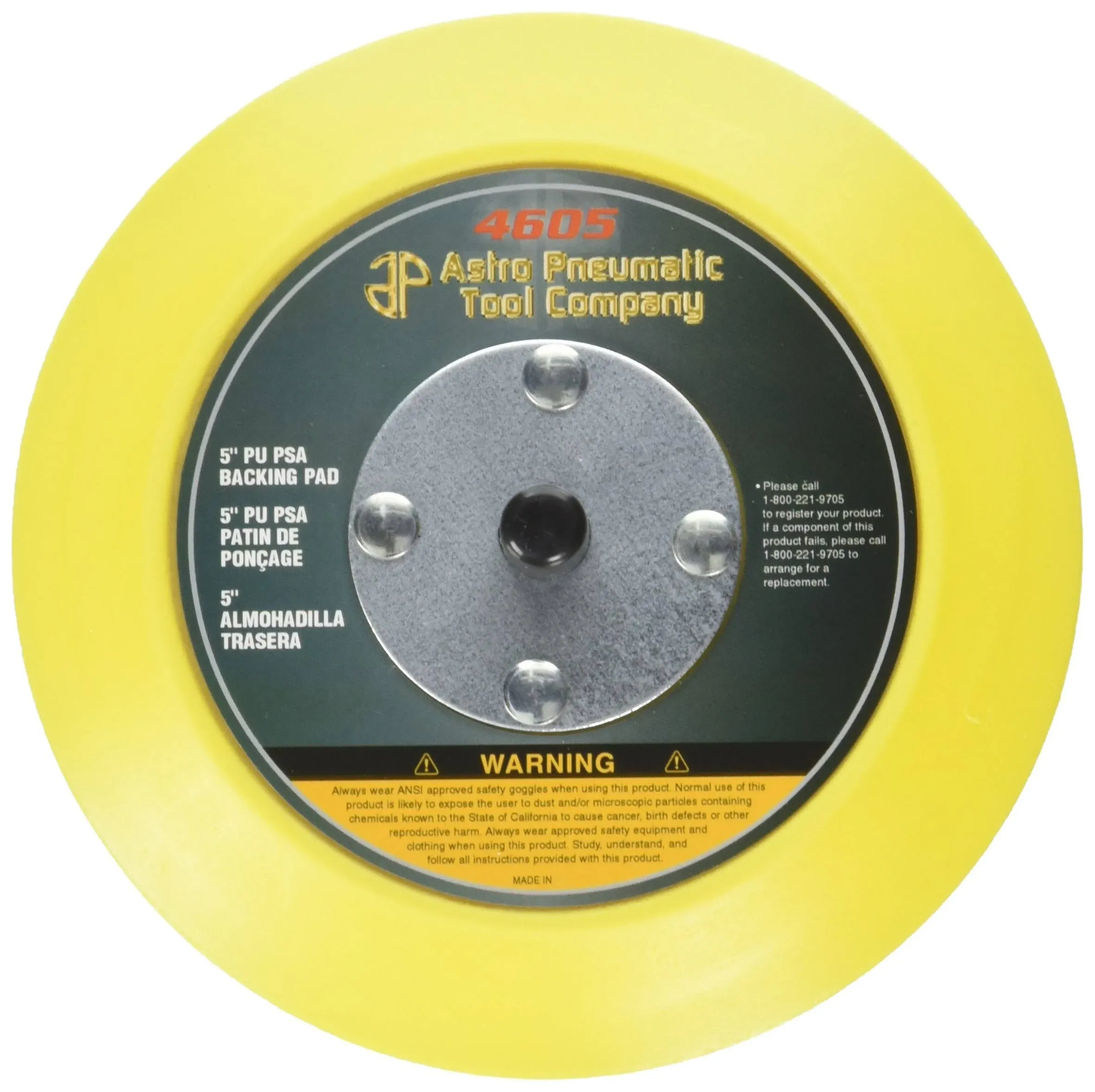 Astro Pneumatic - 4605 - 5" PSA Backing Pad