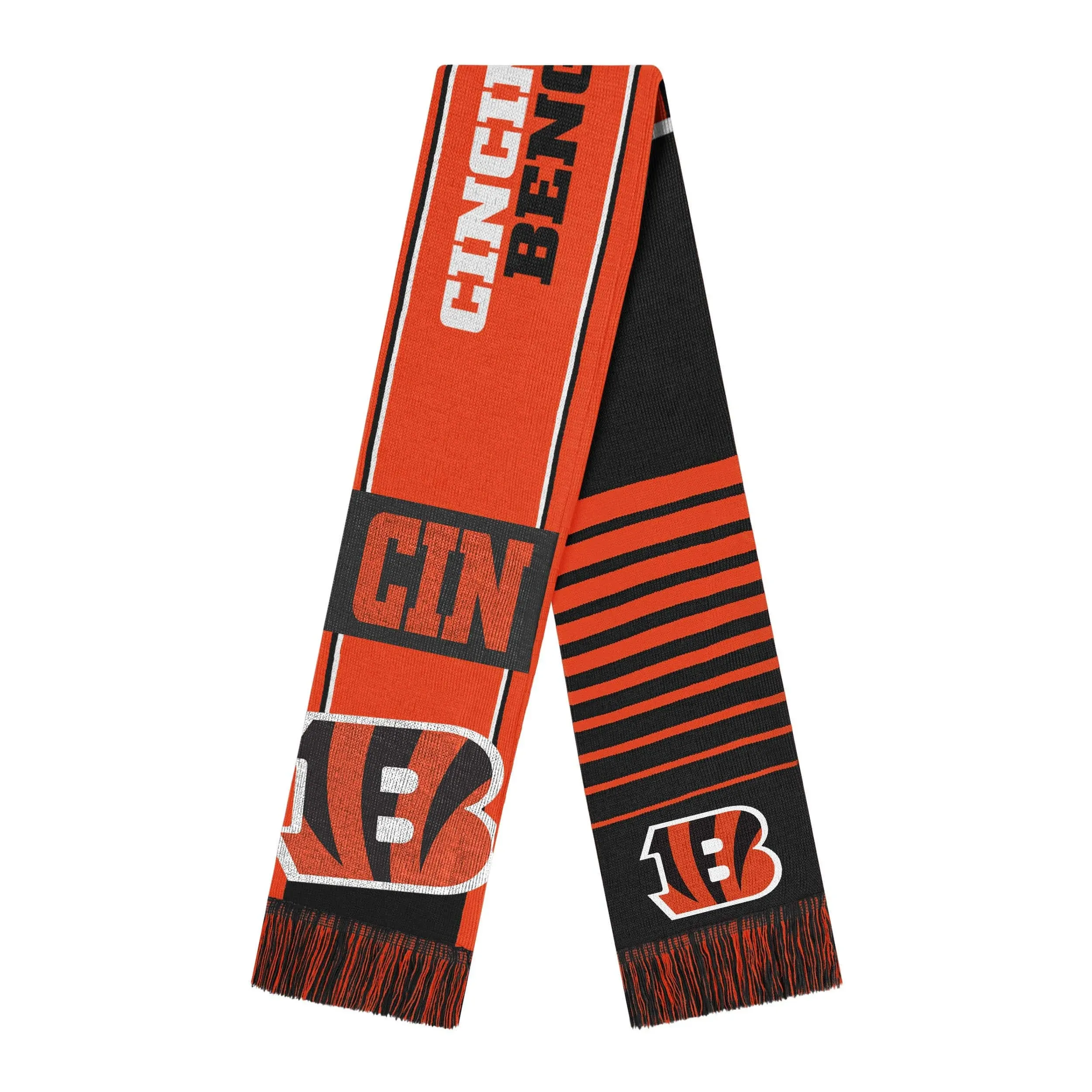 Cincinnati Bengals NFL Reversible Thematic Scarf